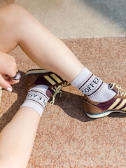 Ақ - Mardy Bum Active Club Coffee Please спорттық шұлықтары - 7суретінің 4 суреті