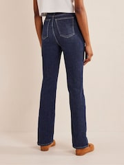 Boden Navy Blue High Rise True Straight Jeans - Image 2 of 8