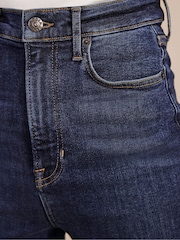 Boden Navy Blue High Rise True Straight Jeans - Image 8 of 8
