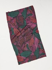 FatFace Black Large Waves Print Multi Snood - Image 2 of 2