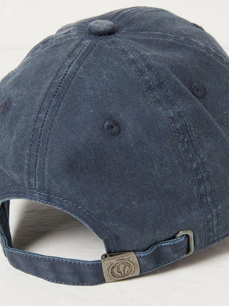 FatFace Blue Embroidered Sun Cap - Image 3 of 3