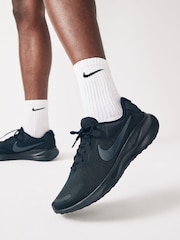 Черный - Nike Revolution 7 Roads Беговые кроссовки - Image 1 of 12