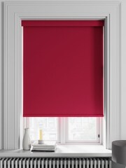 Ruby Red Haig Made To Measure Blackout Roller Blind - Image 1 of 5