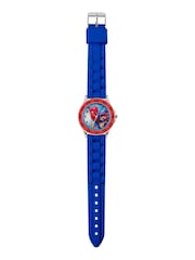 Peers Hardy Blue Disney Marvel Spiderman Blue Strap Watch - Image 2 of 3