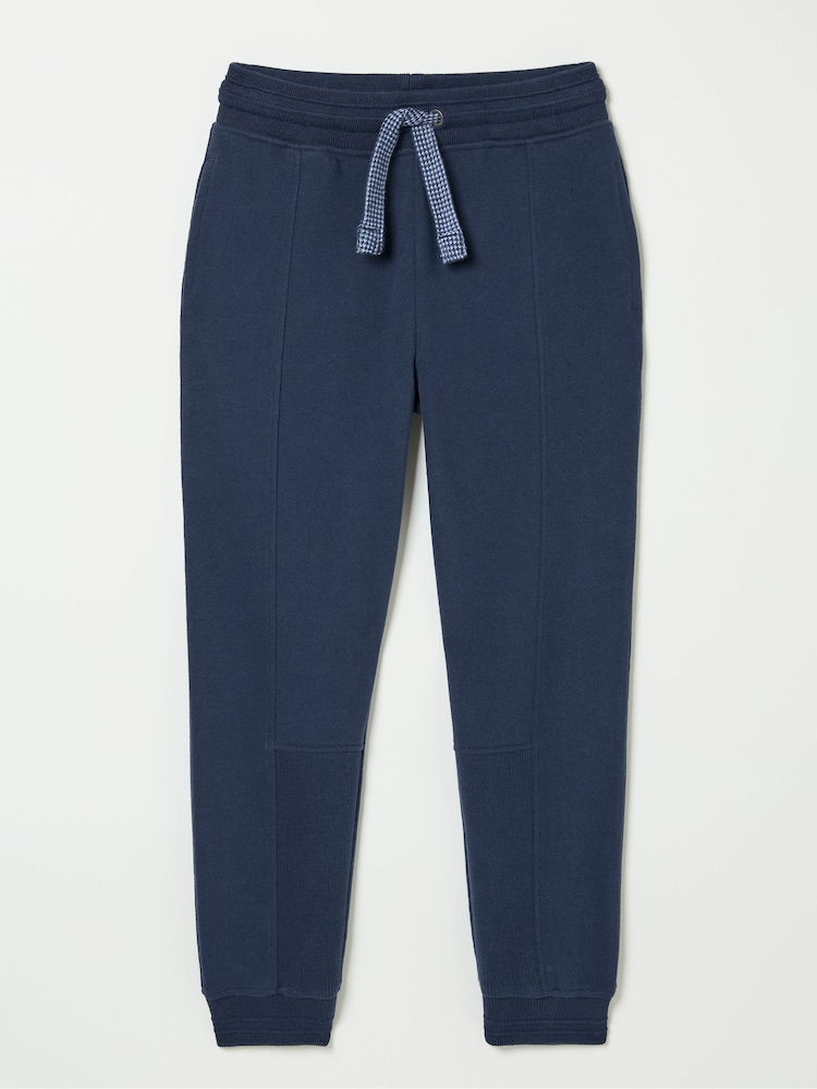 FatFace Perry Blue Cotton Panel Joggers - Image 4 of 4