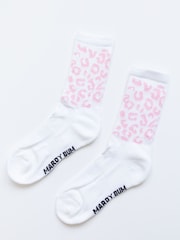 Mardy Bum Active Club Leopard Pattern спорттық шұлықтары - 4суретінің 3 суреті