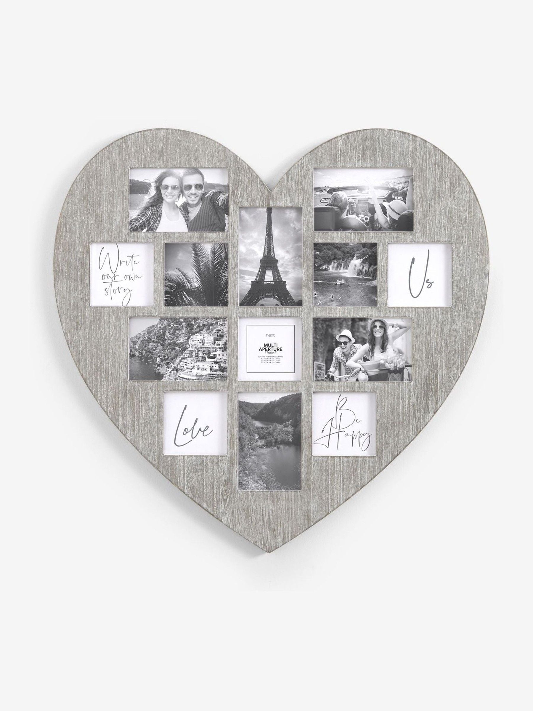 Next：日本 ハート型コラージュ フォトフレーム from Next Japan