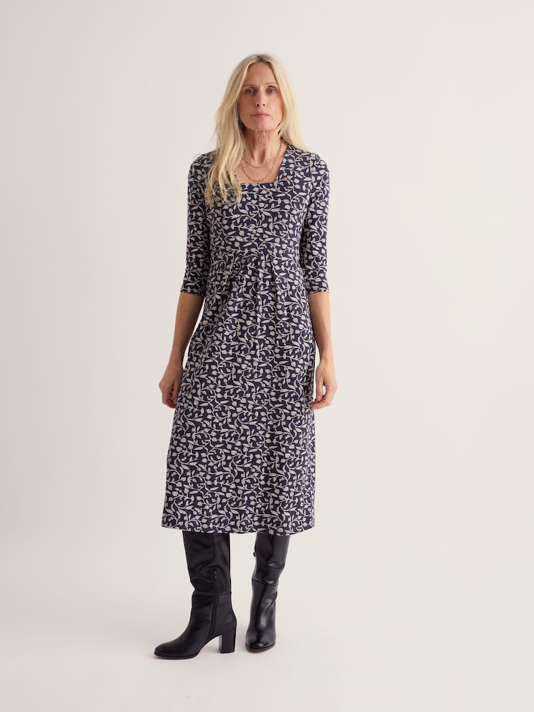 Seasalt Cornwall Blue Seed Packet Dress - Image 1 of 5