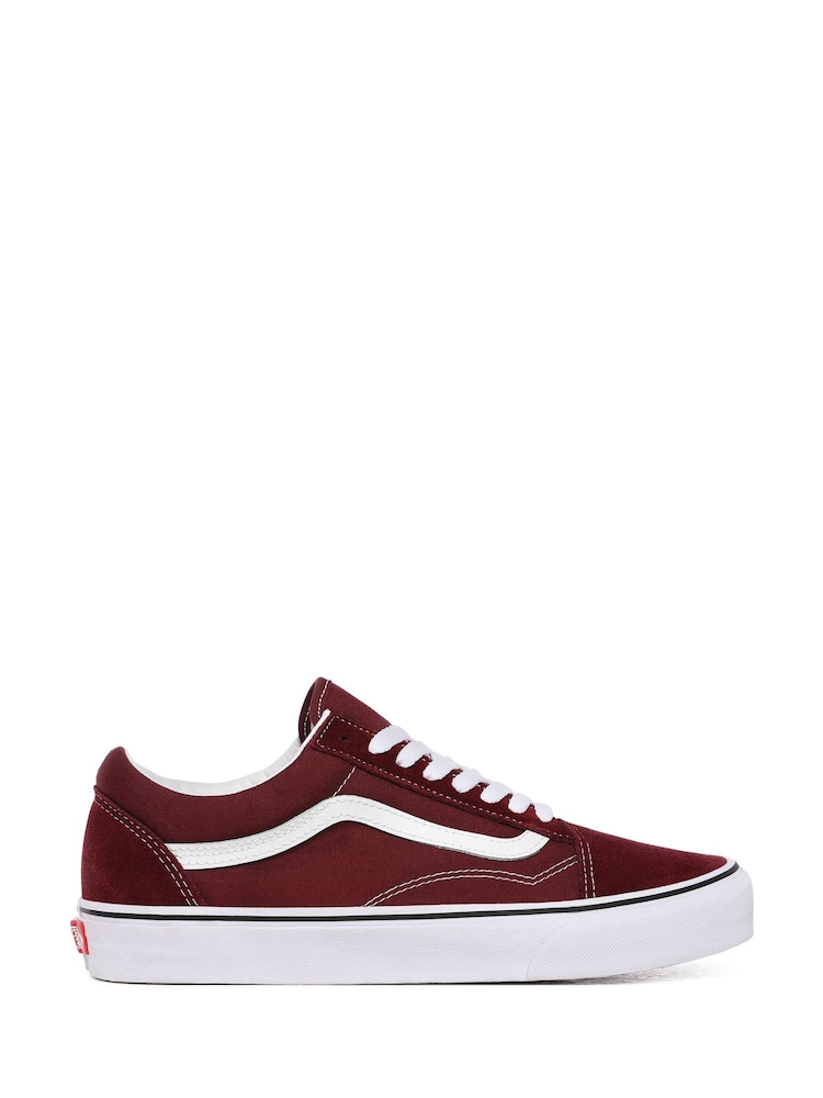 Красный - Женские кроссовки Vans Old Skool - Изображение 1 из 6