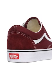 Красный - Женские кроссовки Vans Old Skool - Изображение 6 из 6
