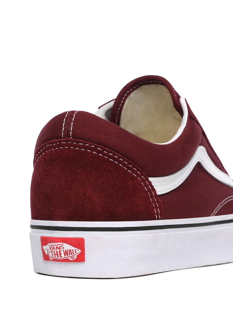 Красный - Женские кроссовки Vans Old Skool - Изображение 6 из 6