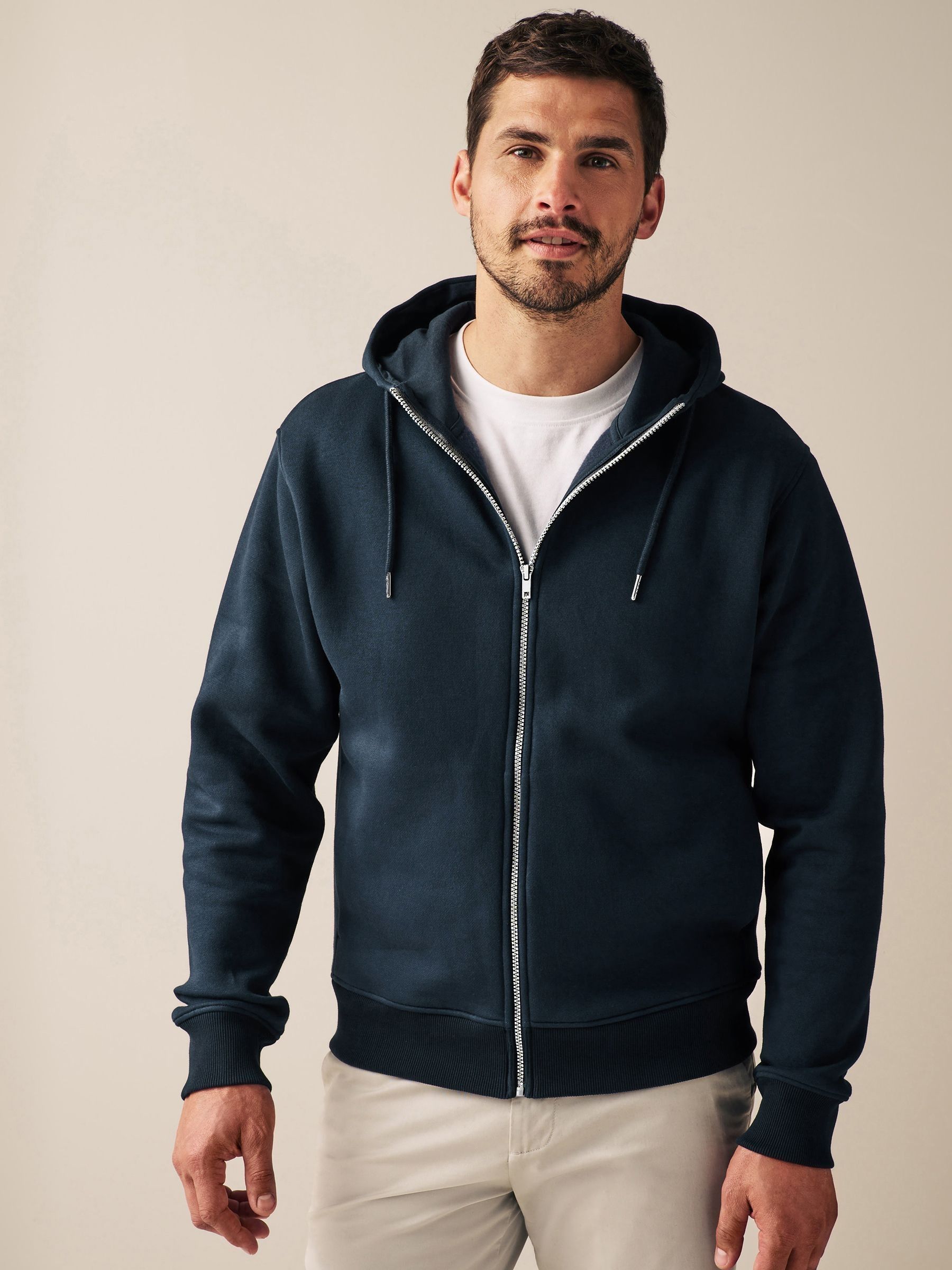 Next blue hoodie sales
