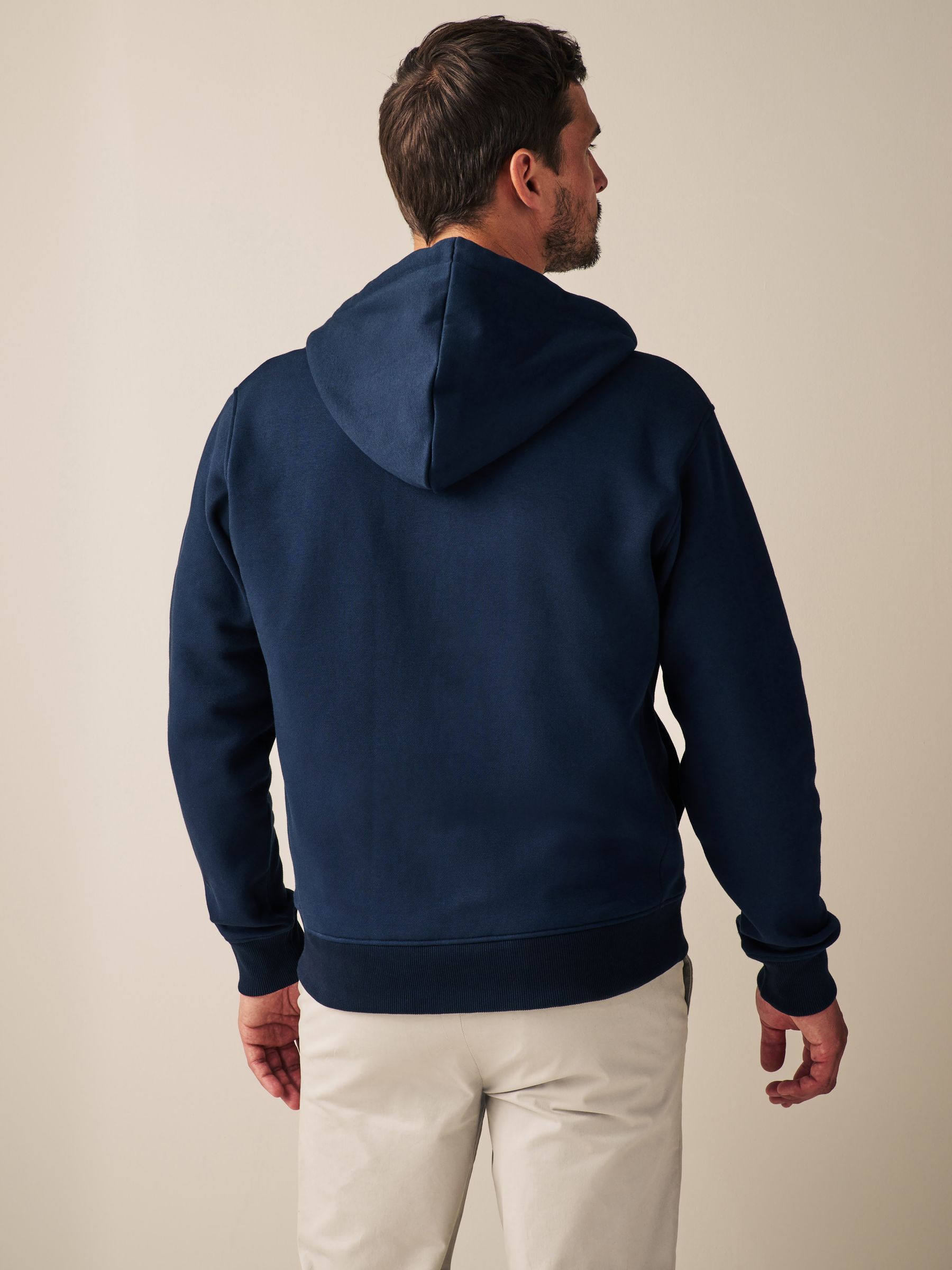 Buy Navy Blue Zip Up Hoodie from Next Luxembourg Buy Navy Blue Zip Up Hoodie from Next Luxembourg
