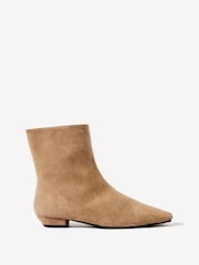 Mint Velvet Natural Ellis Ankle Boots - Image 1 of 4