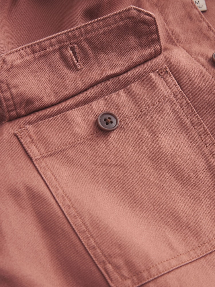 Dusty Pink - Koszula wierzchnia z bawełny i lnu - Image 10 of 10