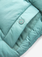 Teal Blue Shower Resistant Padded Coat (3mths-7yrs) - Image 11 of 12