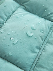 Teal Blue Shower Resistant Padded Coat (3mths-7yrs) - Image 12 of 12