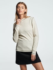 Ecru - Figurbetontes Langarmshirt - Bild 3 von 7