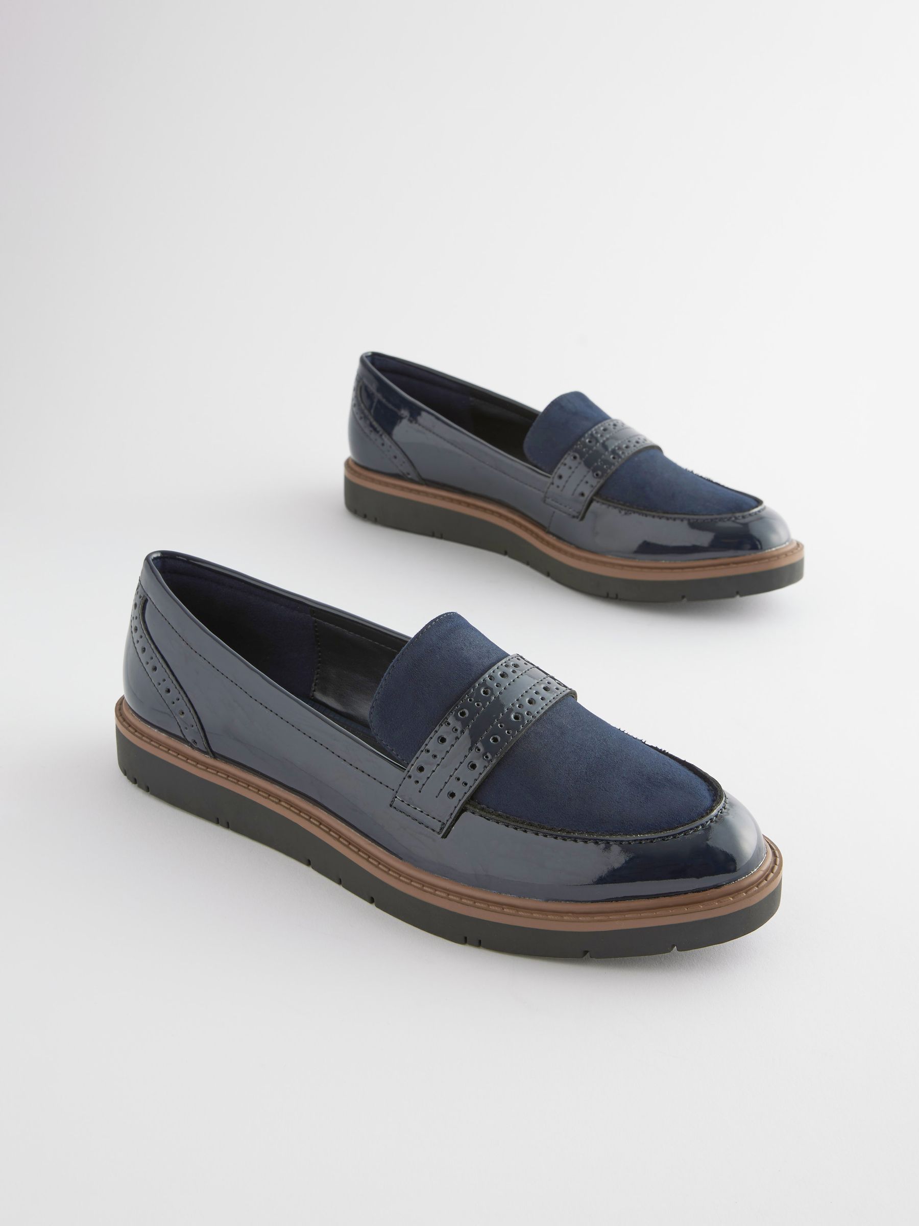 Navy work shoes discount