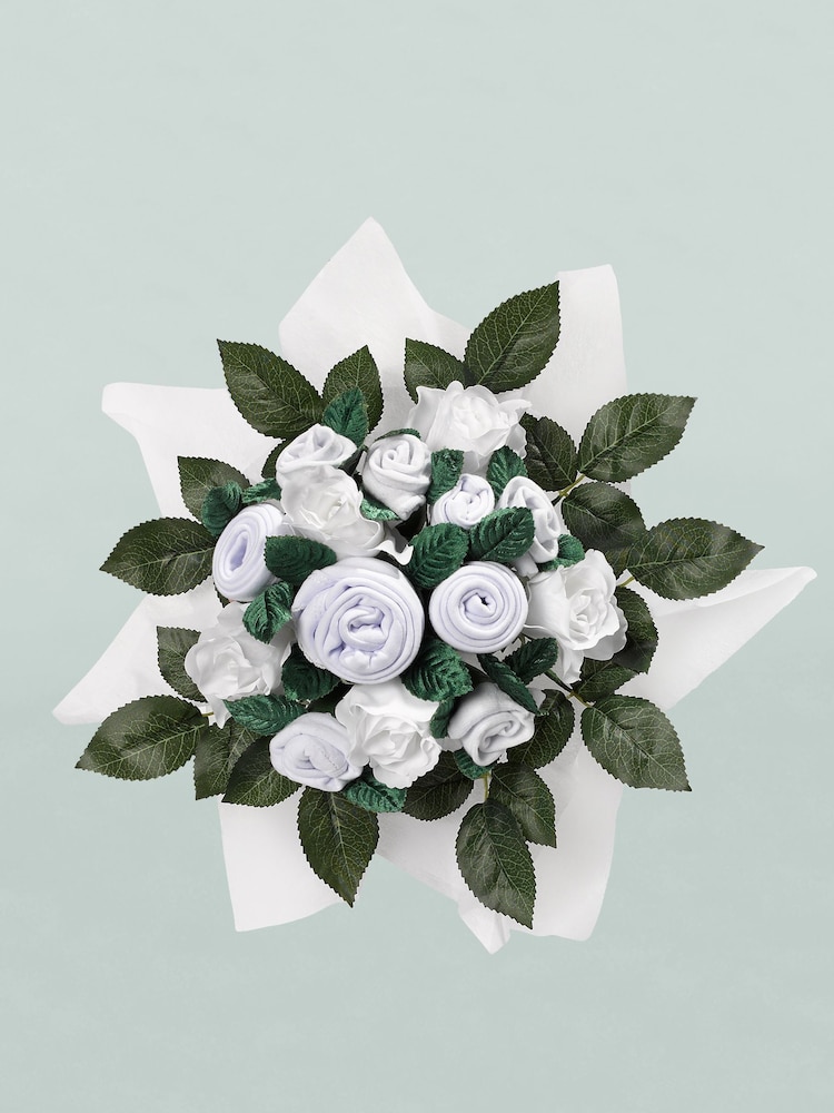 Babyblooms 100% Cotton New Clothes White Bouquet Gift - Image 2 of 6