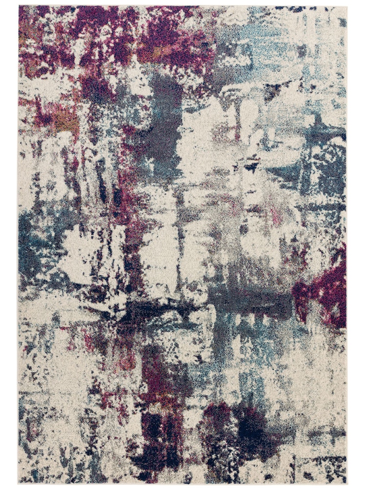 Asiatic Rugs Navy Blue Nova Abstract Rug - Image 2 of 4