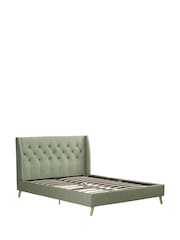 Novogratz Green Her Majesty Linen Bed - Image 3 of 4