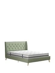 Novogratz Green Her Majesty Linen Bed - Image 4 of 4