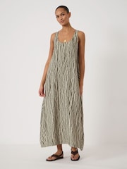 綠色 - Hush Liddie Air Flow Barrel Tank Dress - 圖片 1/5