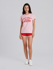 Brands In Pink Hot Football T-Shirt - Image 2 of 5