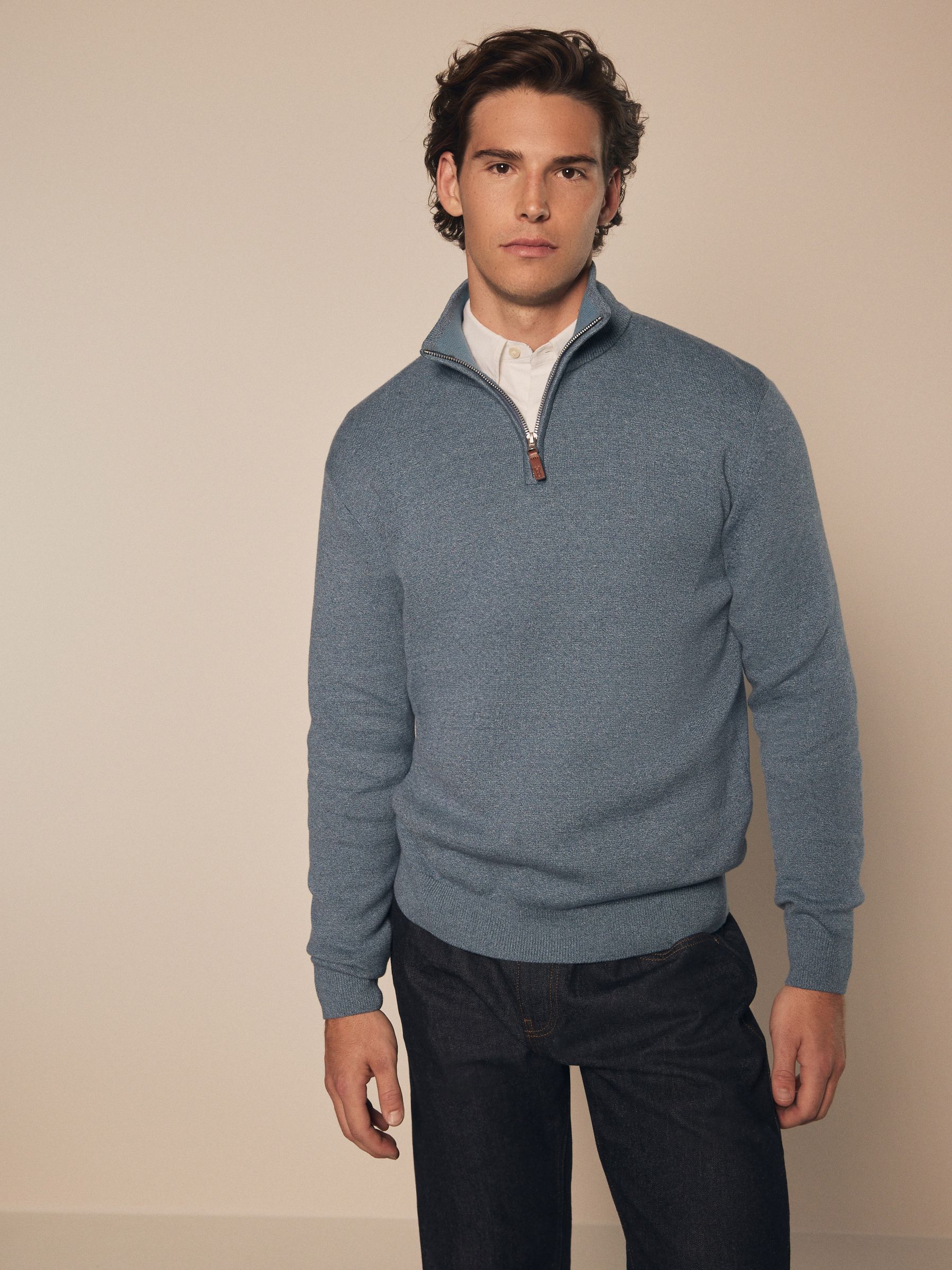 Light blue quarter zip new arrivals