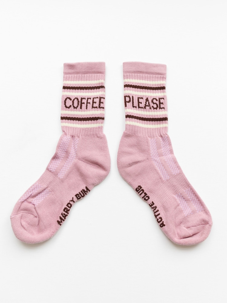 Қызғылт - Mardy Bum Active Club Coffee Please спорттық шұлықтары - 5суретінің 2 суреті