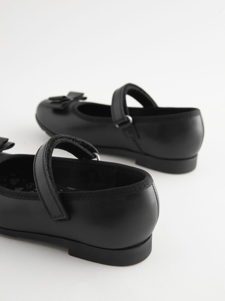 Noir mat - Babies School en cuir avec nœud - Image 14 of 16