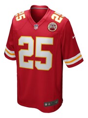 Nike Red NFL Kansas City Chiefs Home Game Jersey - Clyde Edwards-Helaire - Image 2 of 3