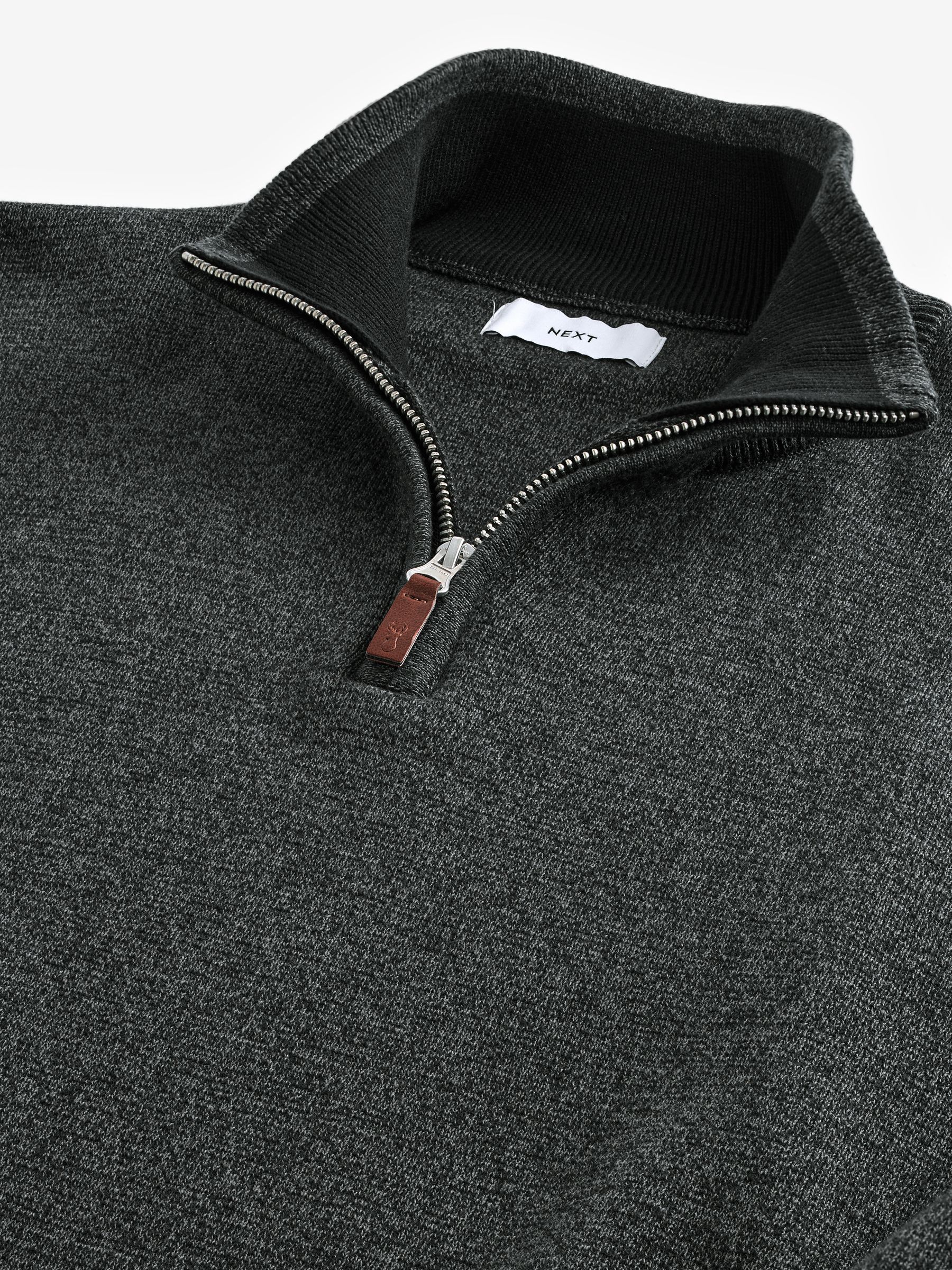 Buy Charcoal Grey Plain Regular Fit 100% Cotton Premium