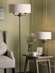 Laura Ashley Black Sorrento Table Lamp - Image 3 of 4