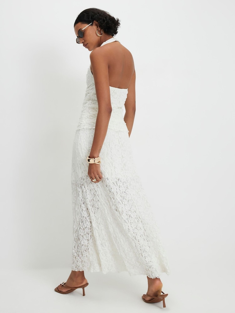 River Island White Lace Maxi Skirt - Image 2 of 4