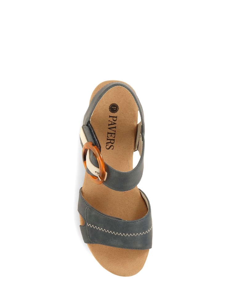 Pavers Comfortable Wedge Heel Sandals - Image 5 of 6