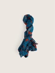 أزرق متوسط - Seasalt Cornwall Larissa Cotton Crinkle Shirt - صورة 6 من 6