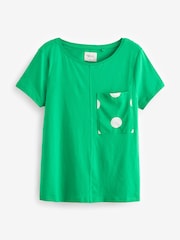Black/Green Polka Dot Short Sleeve 100% Cotton Pyjama Sets 2 Pack - Image 7 of 10
