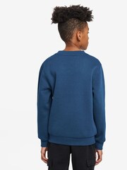 Nike Blue Club Fleece Sweatshirt - Image 2 of 7