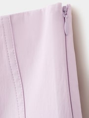 Mango Purple Drop Waist Midi Skirt - Image 6 of 7