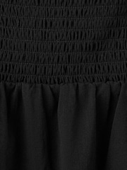 Mango Black Halter Neck Midi Dress - Image 7 of 7