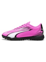 Puma Pink Jr Ultra Play Football Boots - Image 2 of 6