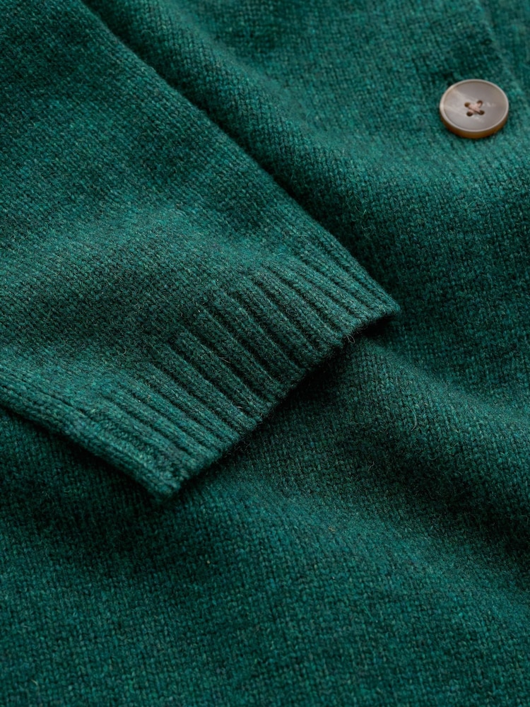 Seasalt Cornwall Green Tern Tide Wool Blend Cardigan - Image 5 of 5 Seasalt Cornwall Green Tern Tide Wool Blend Cardigan - Image 5 of 5