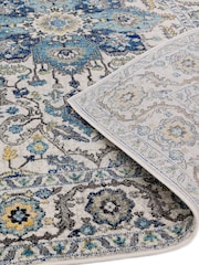 Asiatic Rugs Blue Nova Persian Rug - Image 4 of 5