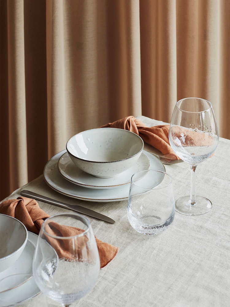 Broste Copenhagen 12 Piece Natural Nordic Dinnerware Set - Image 1 of 4