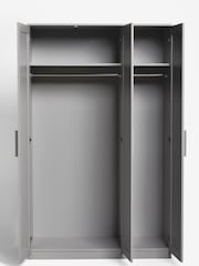 Grey Flynn Triple Wardrobe - Image 5 of 8