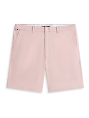 Tommy Hilfiger Pink Dover Twill Chino 8" Inseam Shorts - Image 5 of 5