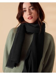 Accessorize Black Take Me Everywhere Scarf - Image 1 of 3