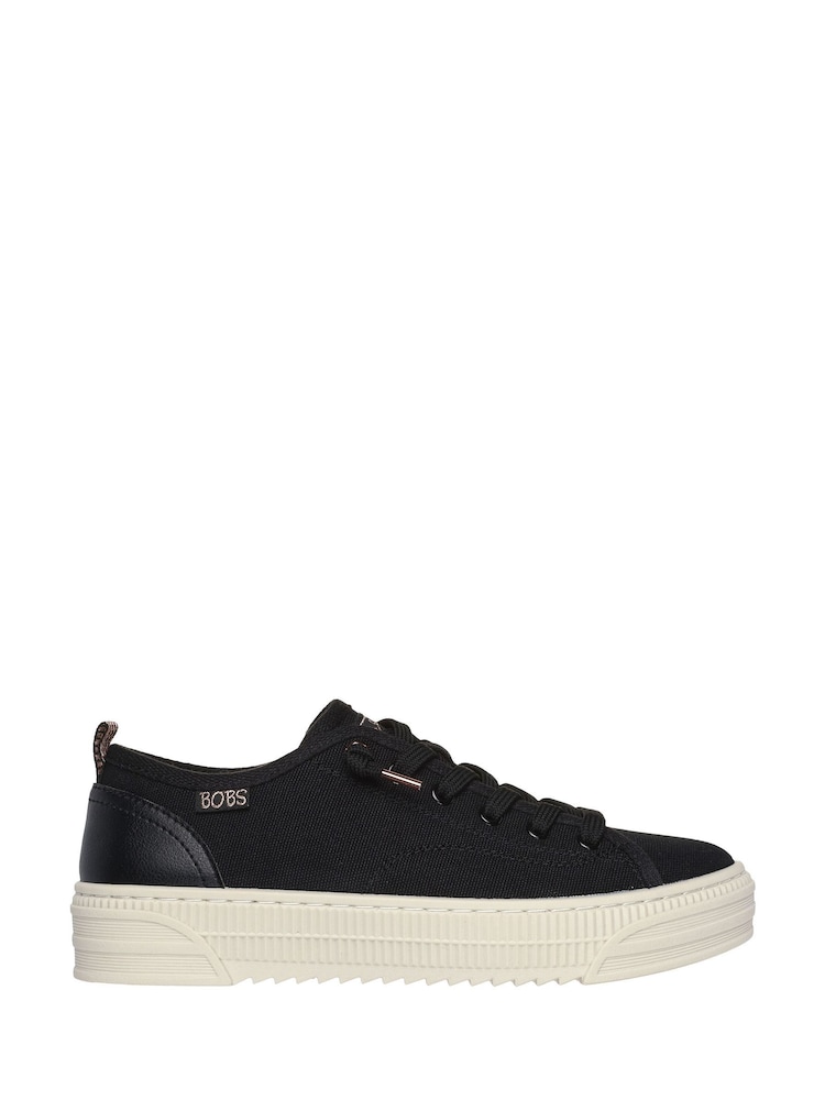 Skechers Black Bobs Copa Trainers - Image 1 of 5